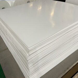 Nhựa teflon tấm dày 10 ly - 10mm (1000x1000x10mm)